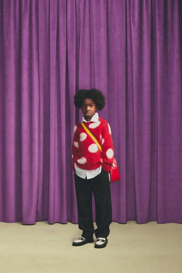 Zara Брюки от костюма с заплаткой MICKEY MOUSE HARRY LAMBERT FOR ZARA X DISNEY