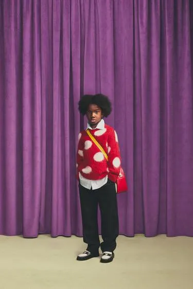 Брюки от костюма с заплаткой MICKEY MOUSE HARRY LAMBERT FOR ZARA X DISNEY