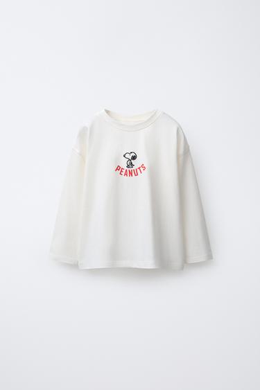 Zara Футболка с вышивкой SNOOPY PEANUTS™