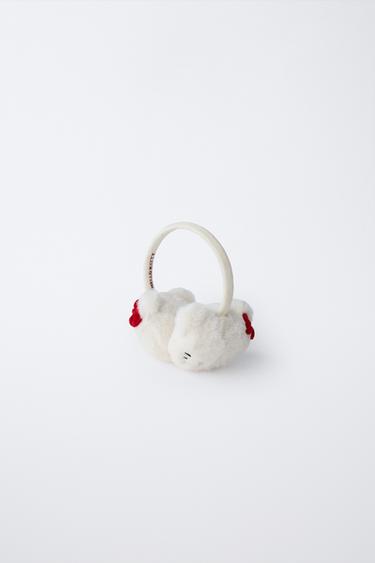 Zara Наушники из искусственного меха HELLO KITTY © SANRIO