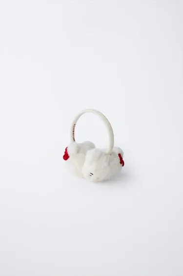 Наушники из искусственного меха HELLO KITTY © SANRIO