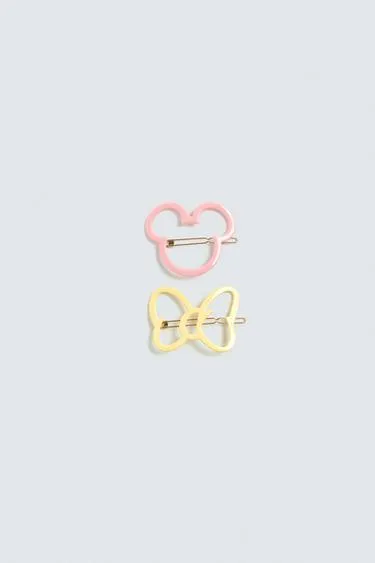 Набор из 2 заколок для волос в цвете фэшн-стилиста HARRY LAMBERT для ZARA X DISNEY