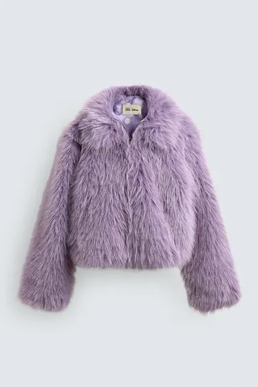 Куртка из искусственного меха HARRY LAMBERT FOR ZARA X DISNEY