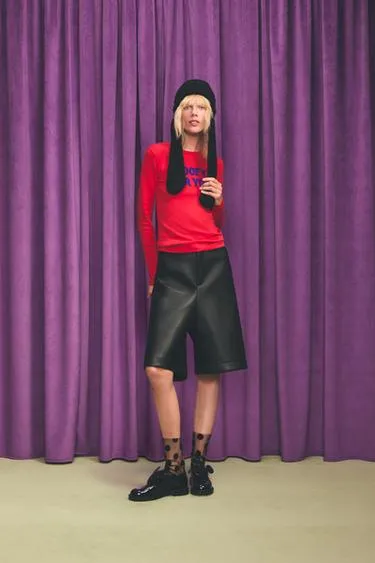 Высокие носки из тюля в горошек HARRY LAMBERT FOR ZARA X DISNEY