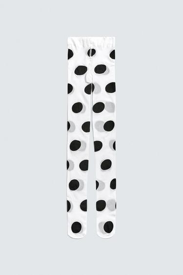 Zara Колготки в горох HARRY LAMBERT FOR ZARA X DISNEY