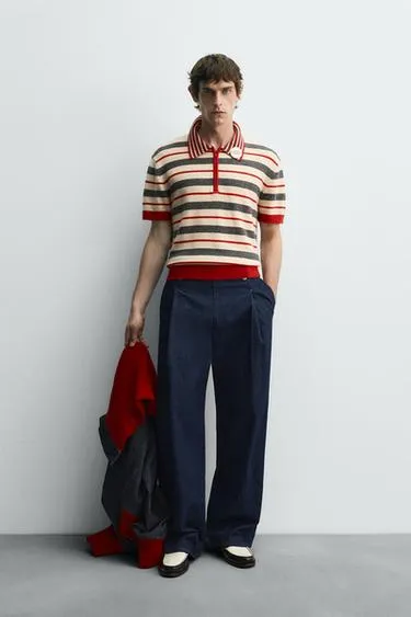 Поло в полоску HARRY LAMBERT FOR ZARA X DISNEY