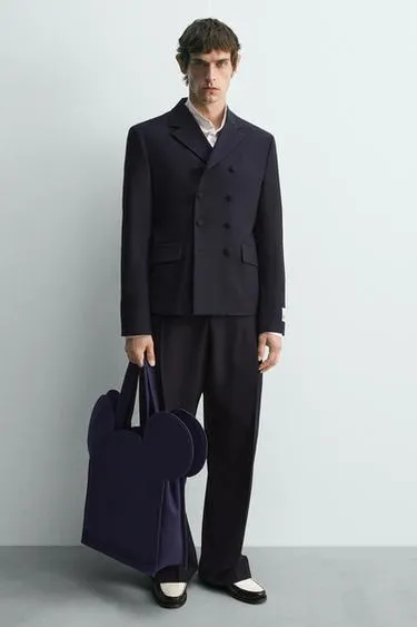 Тканевая сумка-шопер HARRY LAMBERT FOR ZARA X DISNEY