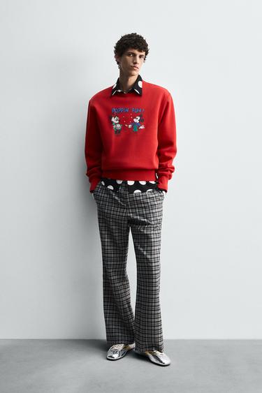 Zara Толстовка MINNIE + MICKEY HARRY LAMBERT FOR ZARA X DISNEY купить с доставкой.