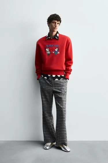 Толстовка MINNIE + MICKEY HARRY LAMBERT FOR ZARA X DISNEY- Заказать в России