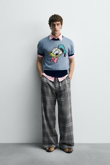 Zara Трикотажная футболка DONALD DUCK HARRY LAMBERT FOR ZARA X DISNEY