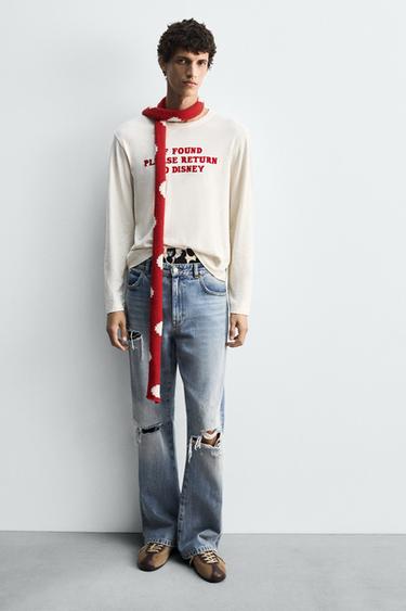 Zara Кожаные кроссовки HARRY LAMBERT FOR ZARA X DISNEY