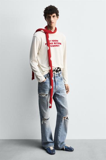 Zara Кожаные кеды HARRY LAMBERT FOR ZARA X DISNEY