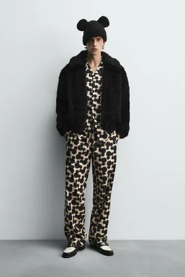 Куртка из искусственного меха HARRY LAMBERT FOR ZARA X DISNEY