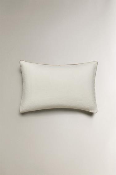 Zara Чехол на подушку из льна