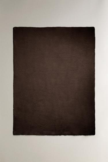 Zara Плед из искусственного меха