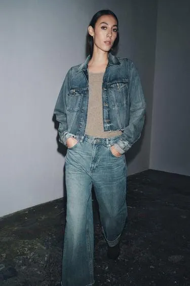Джинсы BAGGY со средней посадкой — ZW COLLECTION