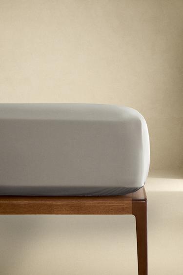 Zara Простынь на резинке из перкаля | 40 см высотой (300 ниток)