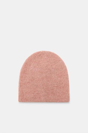 Zara Шапка бини в рубчик