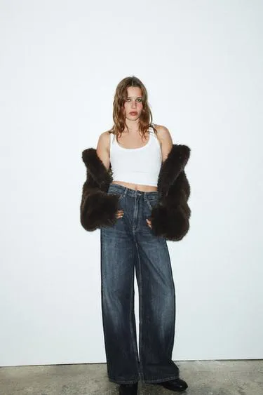 TRF MID-WAIST BOYFRIEND JEANS