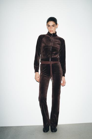 Zara Бархатные брюки