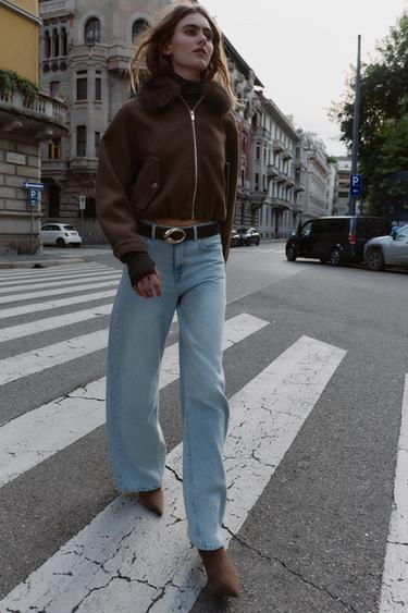 Zara Джинсы Z1975 WIDE-LEG с высокой посадкой купить с доставкой.