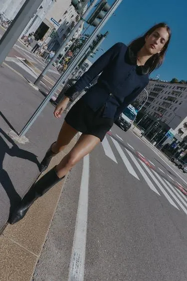 Трикотажный кардиган с отделкой из искусственного меха