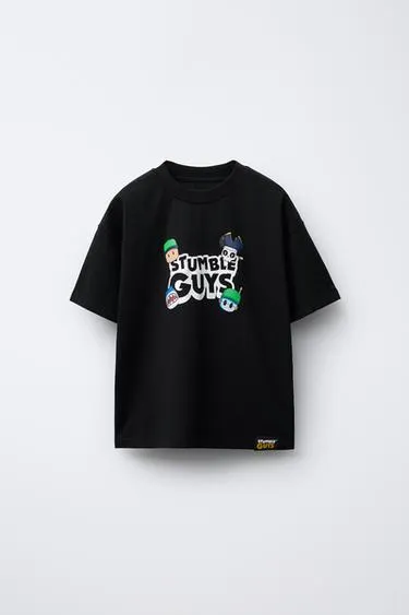 Футболка с принтом STUMBLE GUYS ™ © SCOPELY