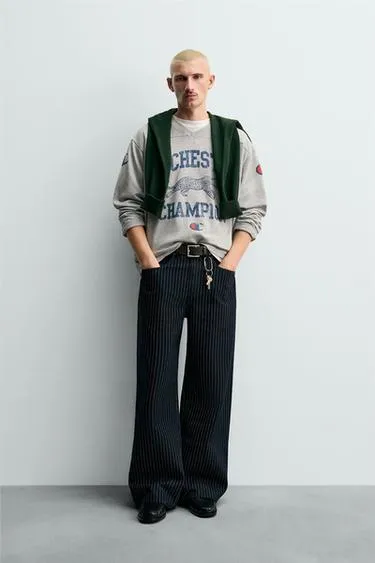 Футболка с принтом CHAMPION ® X ZARA