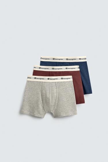 Zara Трусы-боксеры CHAMPION ® X ZARA, 3 шт. купить с доставкой.