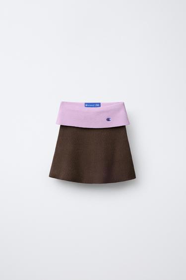 Zara Трикотажная юбка CHAMPION ® X ZARA