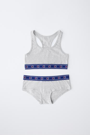 Zara 8–14 лет/ комплект: топ и трусы CHAMPION ® X ZARA купить с доставкой.