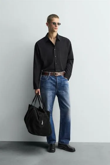 Рубашка струящегося покроя RELAXED FIT LIMITED EDITION