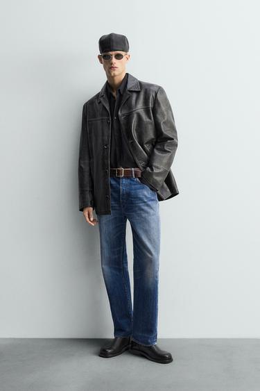 Zara Джинсы прямого кроя длиной до щиколотки - LIMITED EDITION