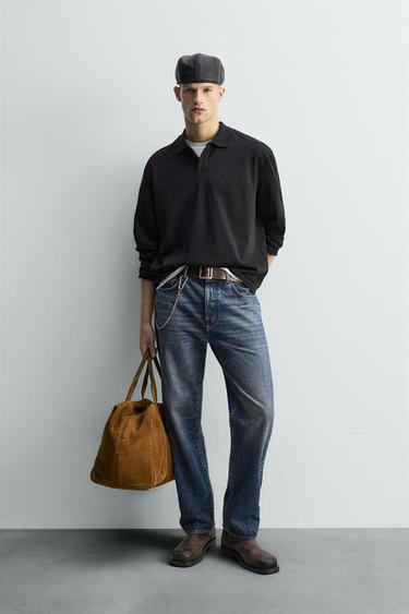 Zara Поло RELAXED FIT, лимитированная серия