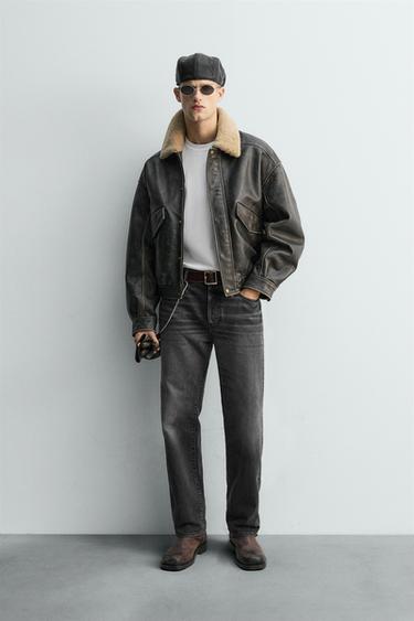 Zara Джинсы прямого кроя длиной до щиколотки - LIMITED EDITION