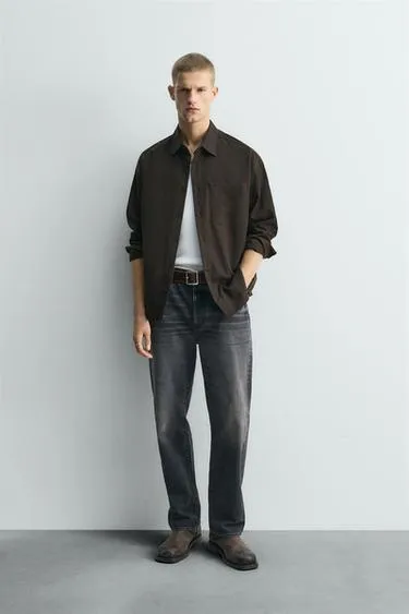 Рубашка струящегося покроя RELAXED FIT LIMITED EDITION