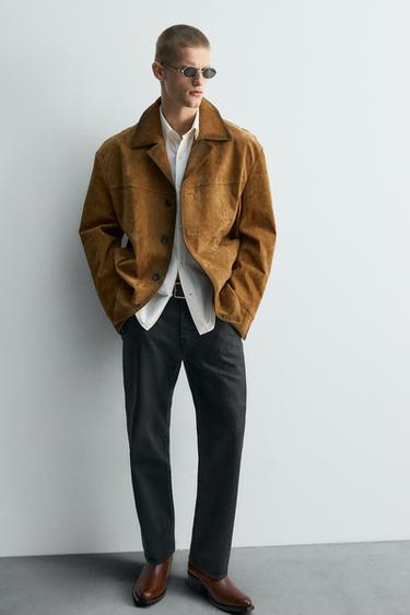 Zara Кожаные сапоги в ковбойском стиле LIMITED EDITION