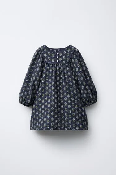 Платье с цветочным принтом- Заказать в России