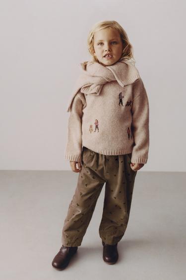 Zara Брюки BAGGY из тонкого вельвета на подкладке