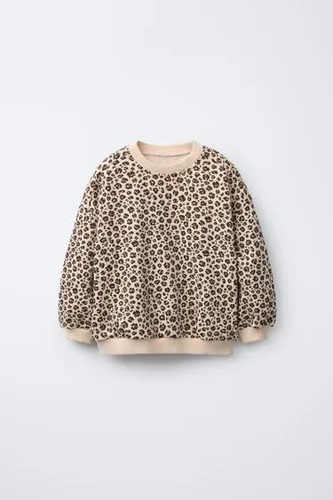 Толстовка с анималистическим принтом