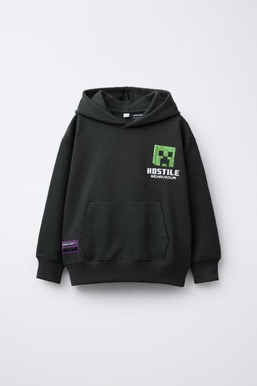 Zara Худи с капюшоном MINECRAFT © MOJANG AB. ™