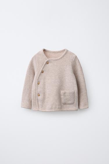 Zara Футболка с запахом SOFT TOUCH