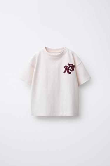 Zara Футболка с вышивкой городов купить с доставкой.