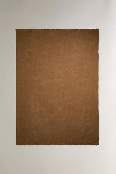 Zara Плед с бахромой