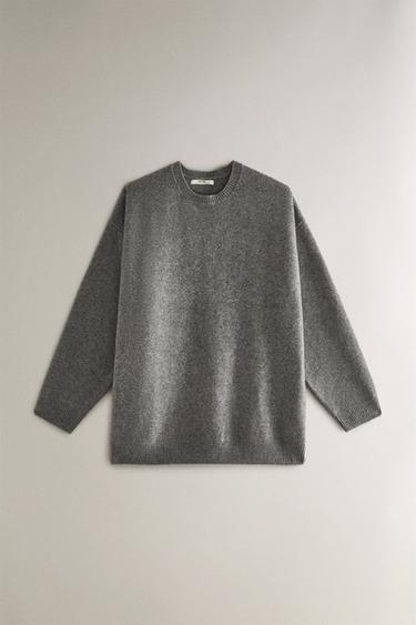Zara Свитер из вязаного полотна купить с доставкой.