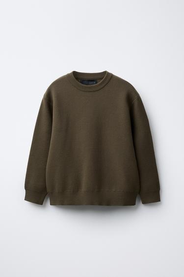 Zara Однотонный свитер