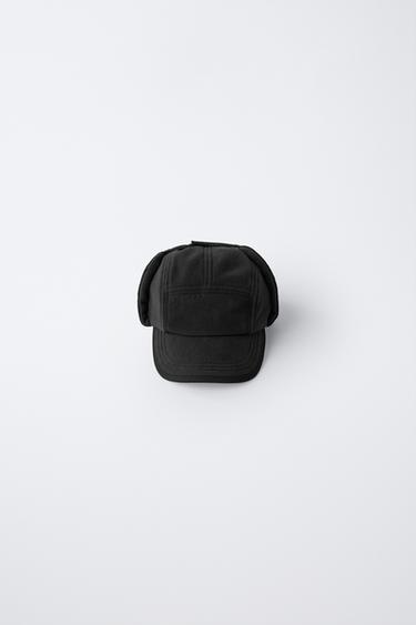 Zara Кепка с ушами из поларфлиса POLARTEC® купить с доставкой.