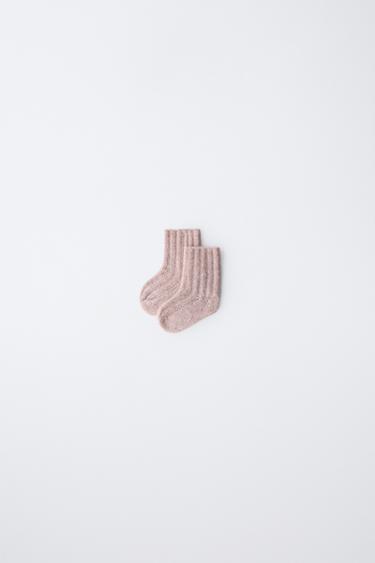 Zara Носки из ребристого вязания
