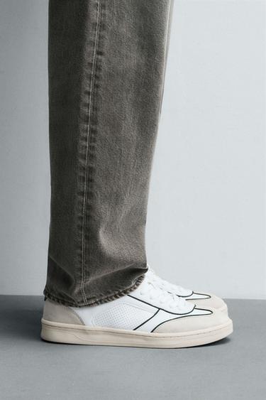 Zara Кроссовки с контрастной подошвой купить с доставкой.