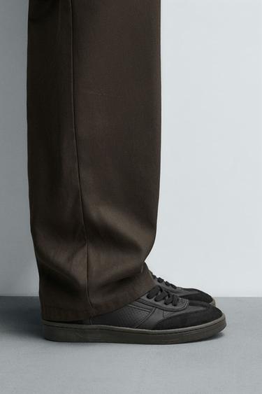 Zara Кроссовки с контрастной подошвой